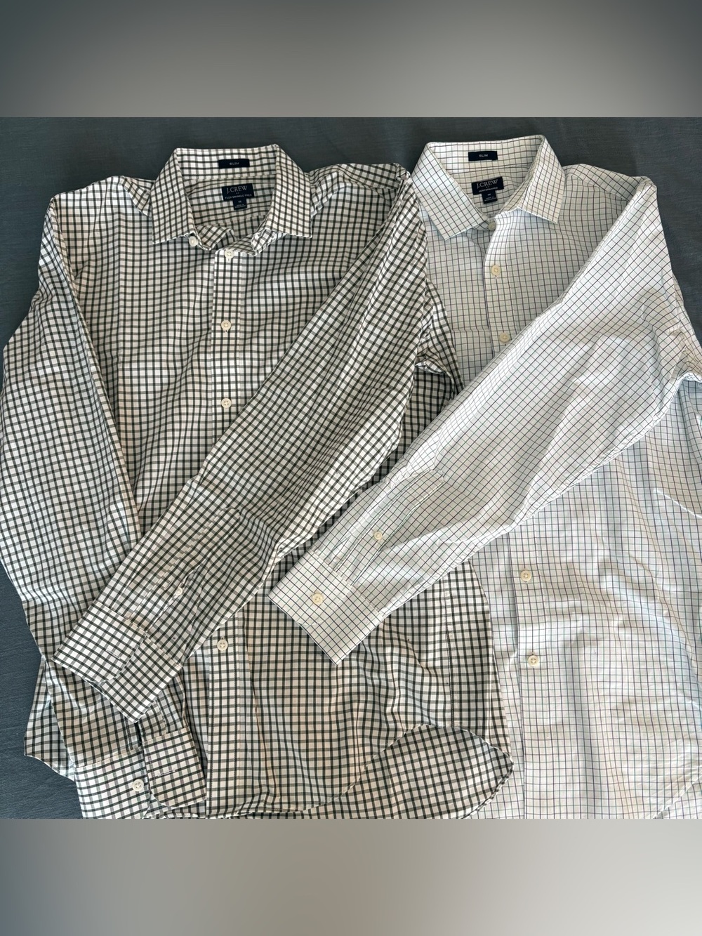 J. Crew Men's Performance Shirts (2), M 💚